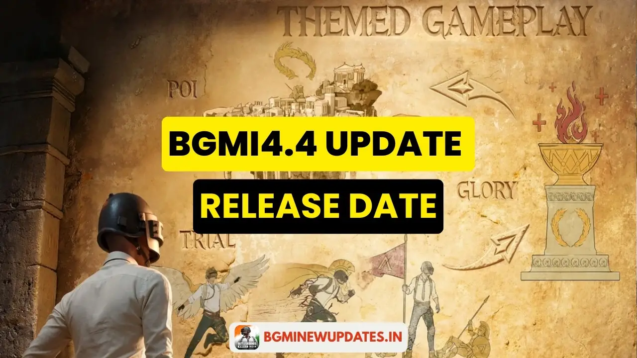 BGMI 4.4 Update Release Date
